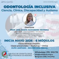 CURSO ODONTOLOGÍA INCLUSIVA: Ciencia, Clínica, Discapacidad y Autismo.